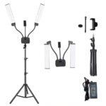 Enshall 2 Kollu Esnek Ring Light Led Çekim Işığı - Görsel 3