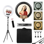 Enshall 22" Mega Boy Yuvarlak Ring Light Led Çekim Işığı