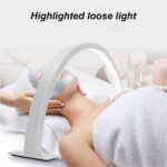 Enshall Masa Üstü Oje ve Tırnak Işığı 40w Masa Üstü LED Işık 3000K‑6500K Yarım Ay Şekilli Kirpik Güzellik Lambası - Görsel 2