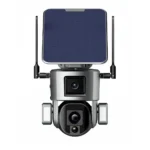 Enshall 8MP/4K Ultra HD Güneş Panelli 4G SİM Kart Destekli IP66 Su Geçirmez Akıllı Güvenlik Kamerası Y5 - Görsel 2