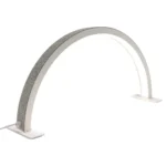 Enshall 22 Inch Masa Üstü Oje ve Tırnak Işığı 20w Masa Üstü LED Işık Yarım Ay Şekilli Kirpik Güzellik Lambası - Görsel 4