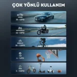 ENSHALL A6611 taşınabilir kompresör taşıma çantasıyla