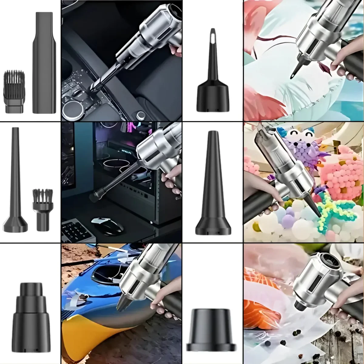 ENSHALL AHV01 ultra güçlü kablosuz araç süpürgesi