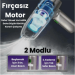 Çantalı Araç Içi Mini Şarjlı Süpürge 12000 Pa Ev Ofis Fırçasız Motor 3ın1 Güçlü Emiş - Görsel 4