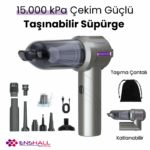 Ultra Çekim Güçlü Mini Araç Süpürgesi