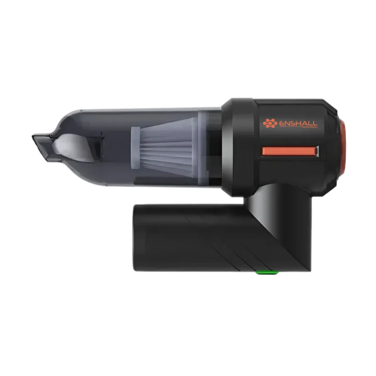 ENSHALL AHV06 kablosuz mini araç süpürgesi üfleme özelliğiyle top şişiriyor