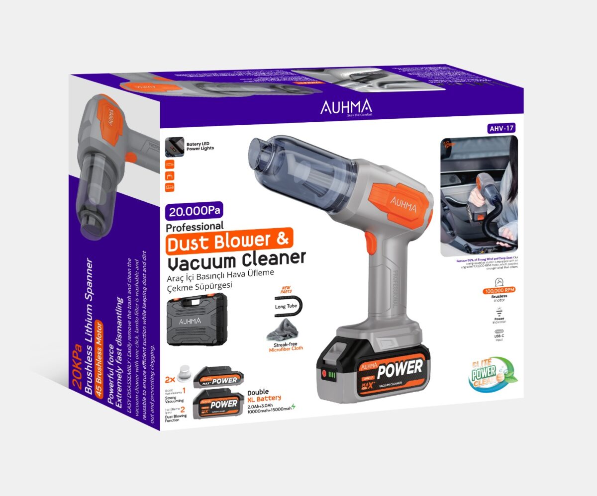 Auhma ahv-17 araç içi süpürge - Görsel 2
